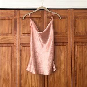 Rose gold tank